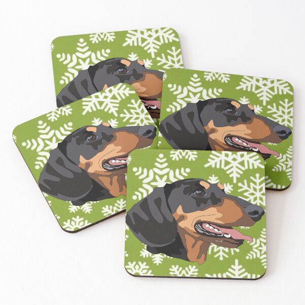 Item preview, Copy of Snow pattern Dashund  designed and sold by LeahcarsArt.