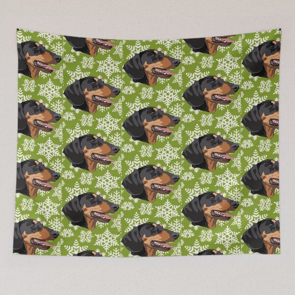 Item preview, Copy of Snow pattern Dashund  designed and sold by LeahcarsArt.