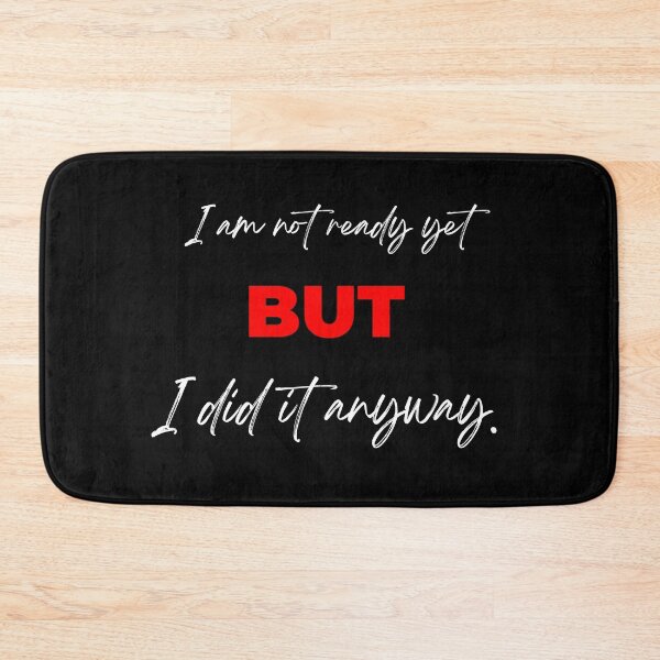 Item preview, I am not ready yet, But, I did it anyway. designed and sold by ipot.
