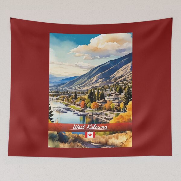 Item preview, West Kelowna Canada Travel  designed and sold by Thistle-TShop.