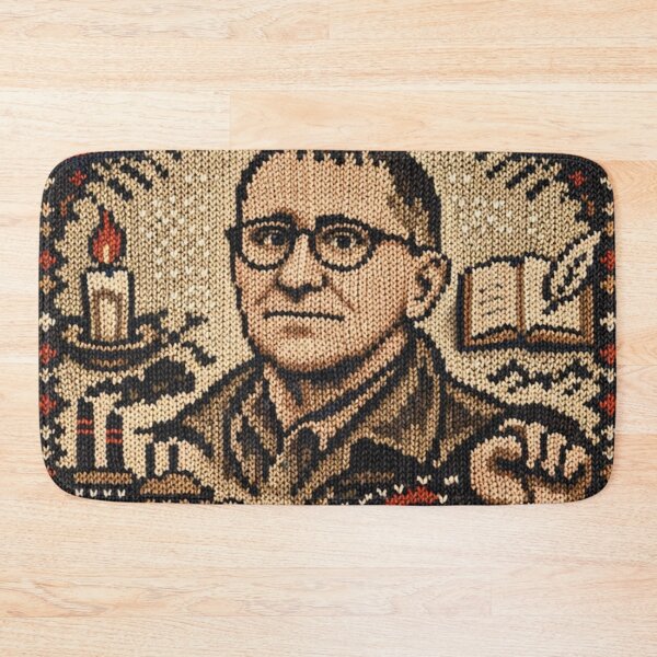 Item preview, Bertolt Brecht Change the World Knitting Pattern Design designed and sold by Mauswohn.
