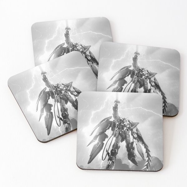 Item preview, black white OZ-13MS Gundam Epyon vector Digital Artwork full colour designed and sold by sabartgunpla.