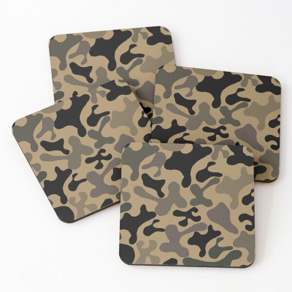 Aperçu de l'œuvre Motif camouflage sans couture pour style outdoor et militaire créée et vendue par DesignsVault.