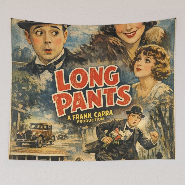 Item preview, Harry Langdon Long Pants Vintage Movie designed and sold by Mauswohn.