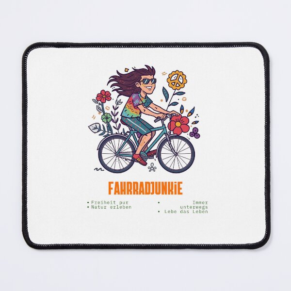 Item preview, A cyclist on tour. designed and sold by MonStile.