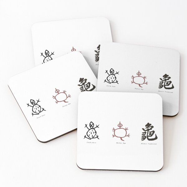 Item preview, Evolution of the Chinese Character for Turtle designed and sold by Phoenix Eyes.