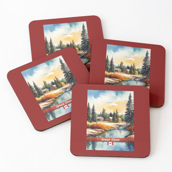 Item preview, Spruce Grove Canada Travel  designed and sold by Thistle-TShop.