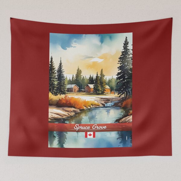 Item preview, Spruce Grove Canada Travel  designed and sold by Thistle-TShop.