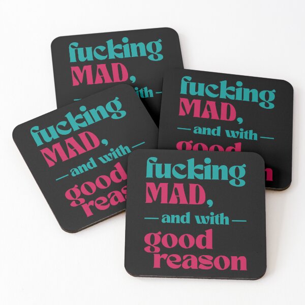 Item preview, Fucking Mad, and With Good Reason – Female Rage Statement designed and sold by ObsidianDaz.