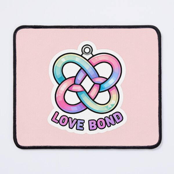 Item preview, Colorful Pastel Infinity Knot Love Bond Sign designed and sold by BlurBlurDesign.