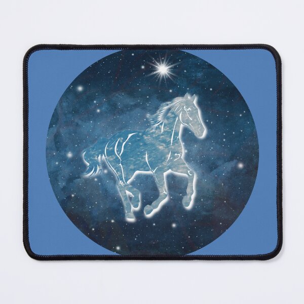 Item preview, Spirit Horse Celestial Galaxy Star Art designed and sold by 3DDesignSpot.