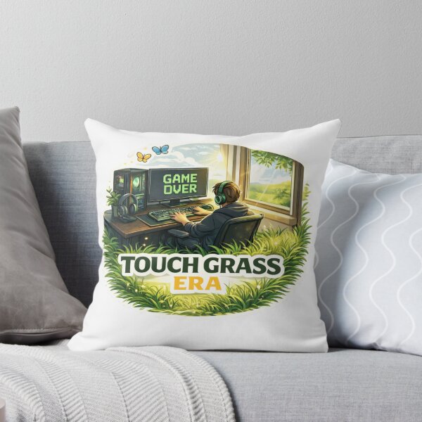 Item preview, Touch Grass Era Funny Game Meme designed and sold by Michalsky99.