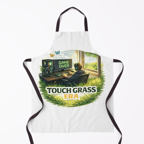 Item preview, Touch Grass Era Funny Game Meme designed and sold by Michalsky99.