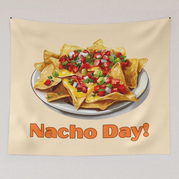 Item preview, Nacho Day is Here designed and sold by bubblyrainbow.