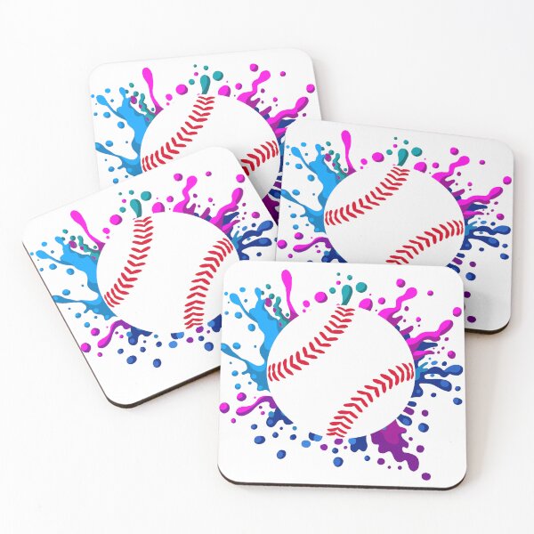 Item preview, Baseball design with splash of colorful paint splatter designed and sold by Jesta Graphics.