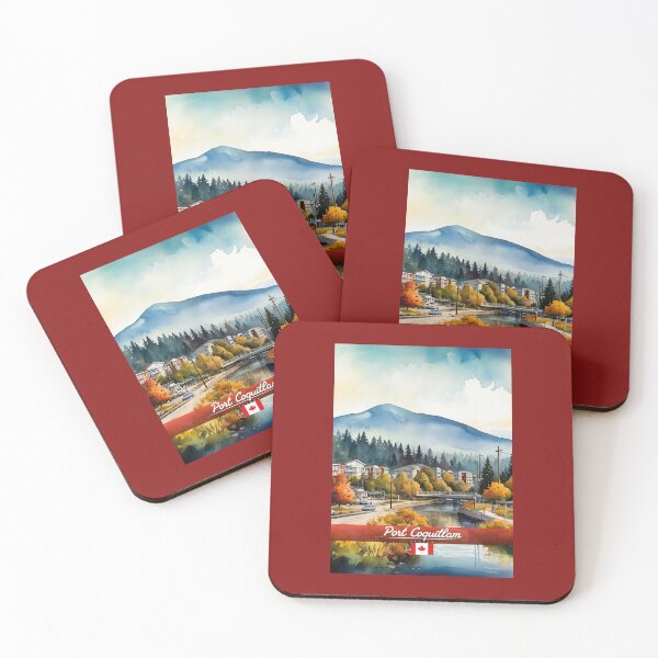 Item preview, Port Coquitlam Canada Travel  designed and sold by Thistle-TShop.
