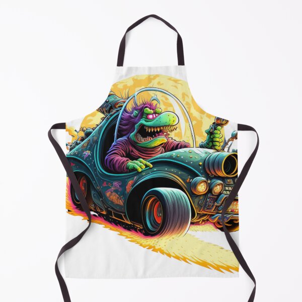 Item preview, Alien Hot Rod in Space designed and sold by Sillytoe.