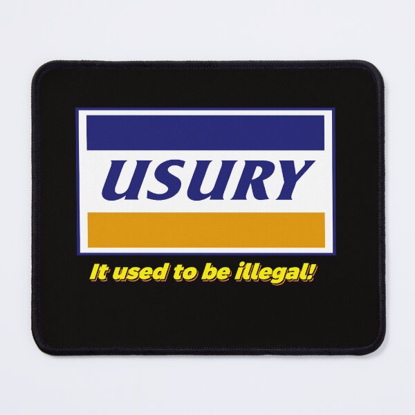 Item preview, usury high interest illegal logo designed and sold by VWscout2.