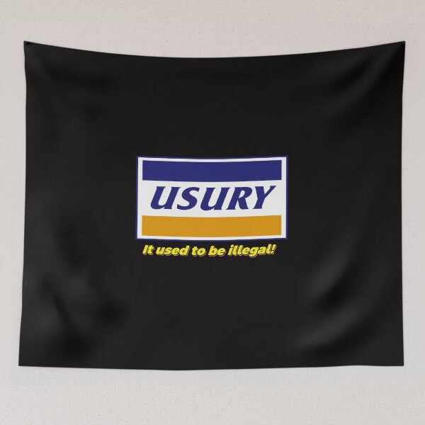 Item preview, usury high interest illegal logo designed and sold by VWscout2.