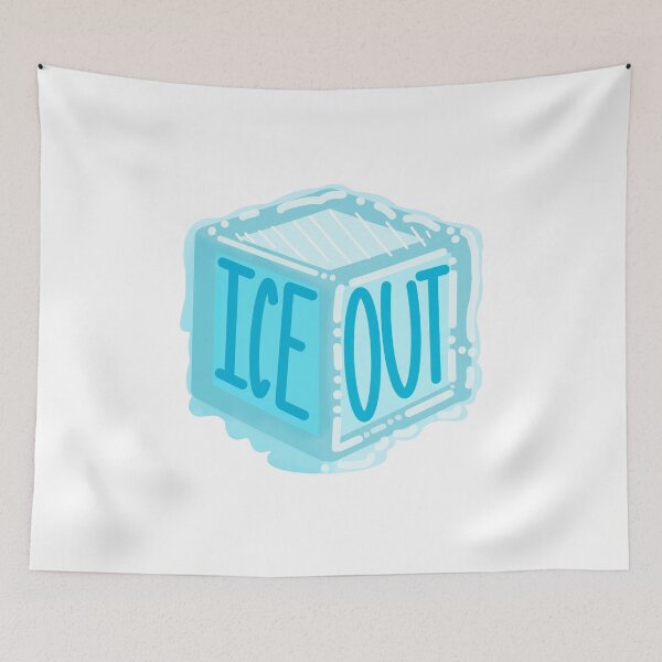 Item preview, ICE OUT - Original Art Print designed and sold by DesignsByADiva.