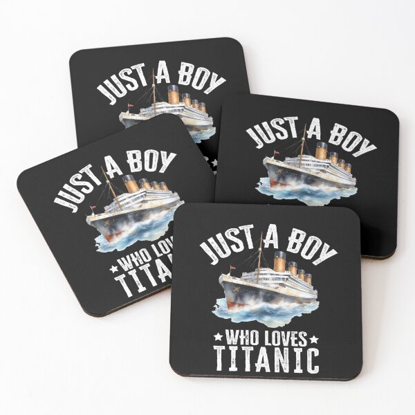Item preview, Titanic Boy Loves Titanic - Titanic Boy Design for Men Boys designed and sold by farhanhafeez.