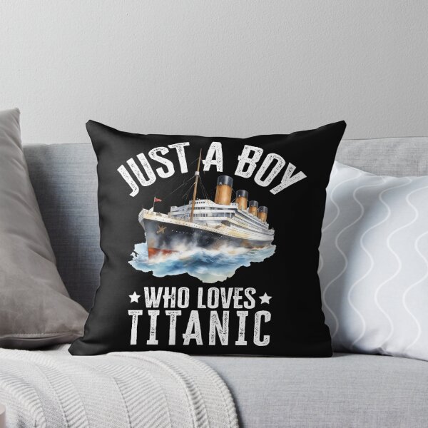 Item preview, Titanic Boy Loves Titanic - Titanic Boy Design for Men Boys designed and sold by farhanhafeez.