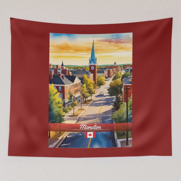Item preview, Moncton Canada Travel  designed and sold by Thistle-TShop.