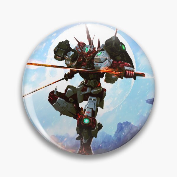 Item preview, Sengoku Astray Gundam japanese temple on fire  designed and sold by sabartgunpla.