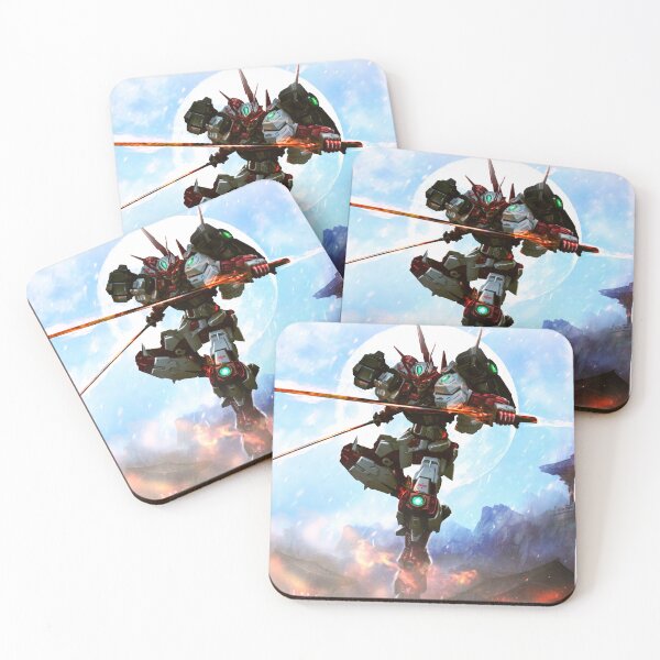 Item preview, Sengoku Astray Gundam japanese temple on fire  designed and sold by sabartgunpla.