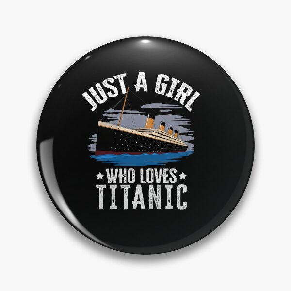 Item preview, Just Girl Who Loves Titanic Girl Titanic Design for Women designed and sold by farhanhafeez.