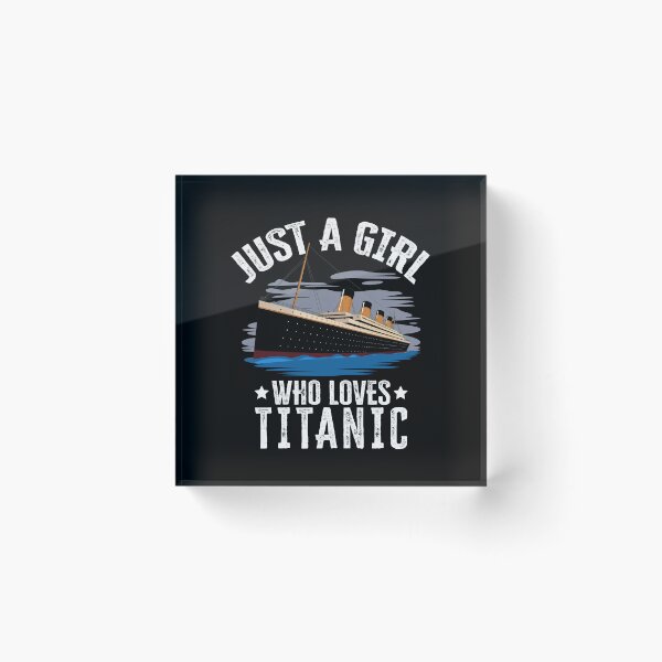 Item preview, Just Girl Who Loves Titanic Girl Titanic Design for Women designed and sold by farhanhafeez.