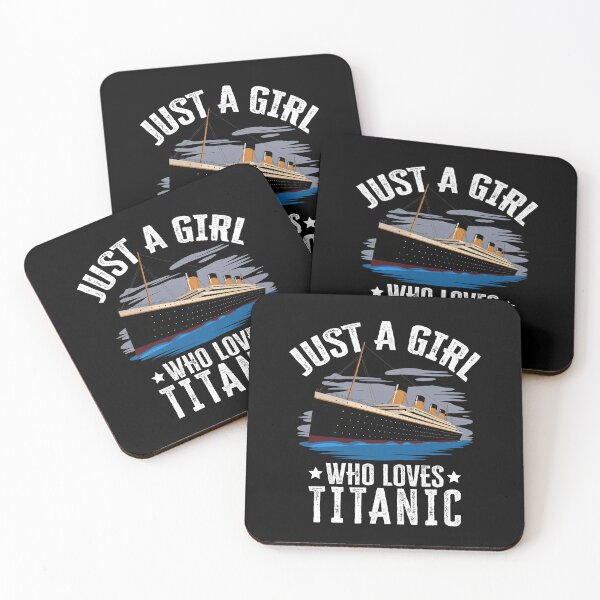 Item preview, Just Girl Who Loves Titanic Girl Titanic Design for Women designed and sold by farhanhafeez.