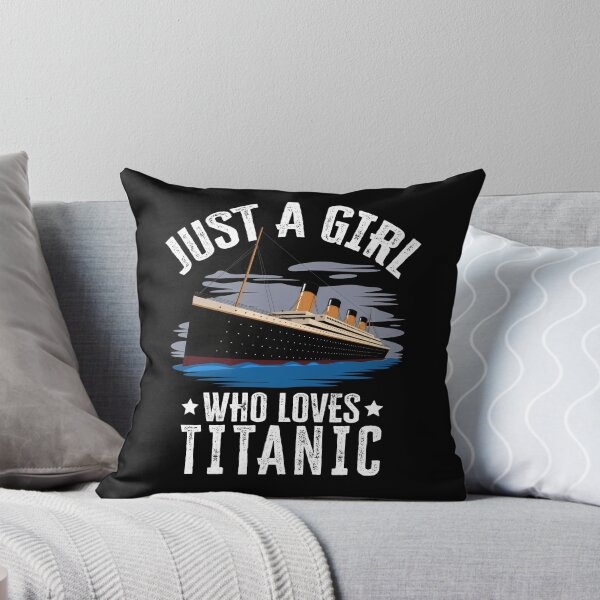 Item preview, Just Girl Who Loves Titanic Girl Titanic Design for Women designed and sold by farhanhafeez.