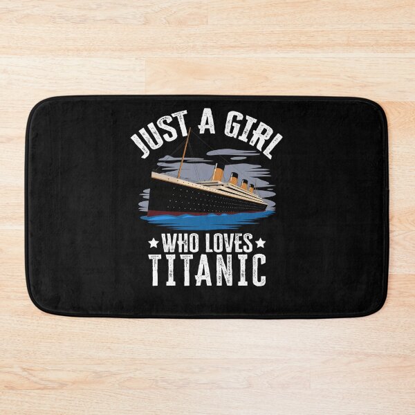 Item preview, Just Girl Who Loves Titanic Girl Titanic Design for Women designed and sold by farhanhafeez.