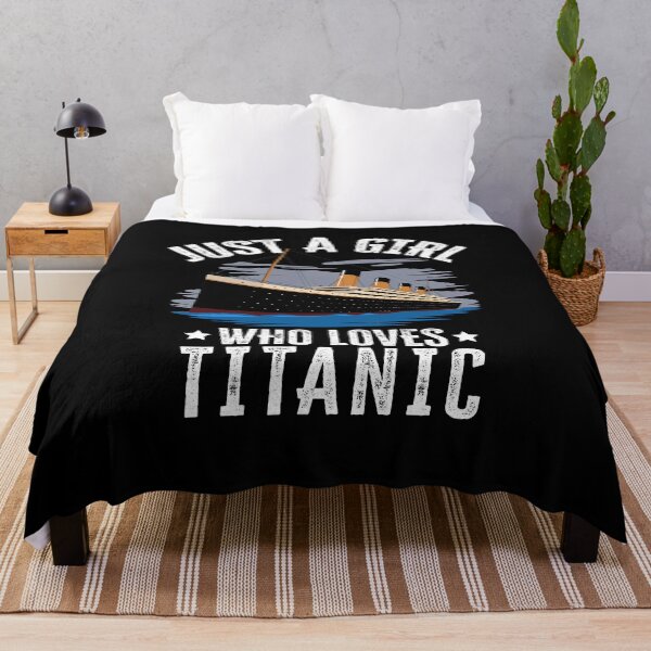 Item preview, Just Girl Who Loves Titanic Girl Titanic Design for Women designed and sold by farhanhafeez.