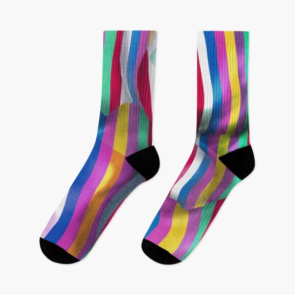 Item preview, Midnight Stripes: Traditional Saekdong in Velvet Shadows  designed and sold by QamarART Paintings.