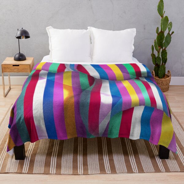 Item preview, Midnight Stripes: Traditional Saekdong in Velvet Shadows designed and sold by QamarART Paintings.