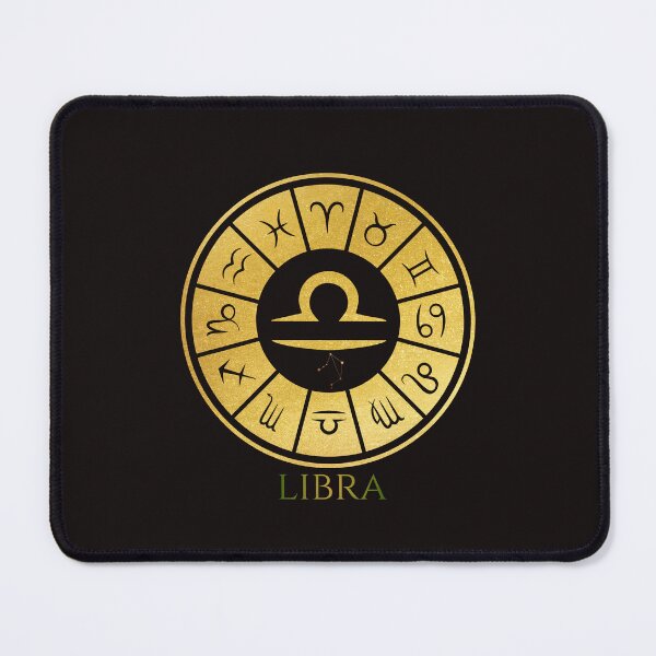 Item preview, Libra Zodiac Sign - Gold Minimalist Astrology Symbol designed and sold by VelaStudioCo.