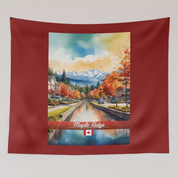 Item preview, Maple Ridge Canada Travel  designed and sold by Thistle-TShop.