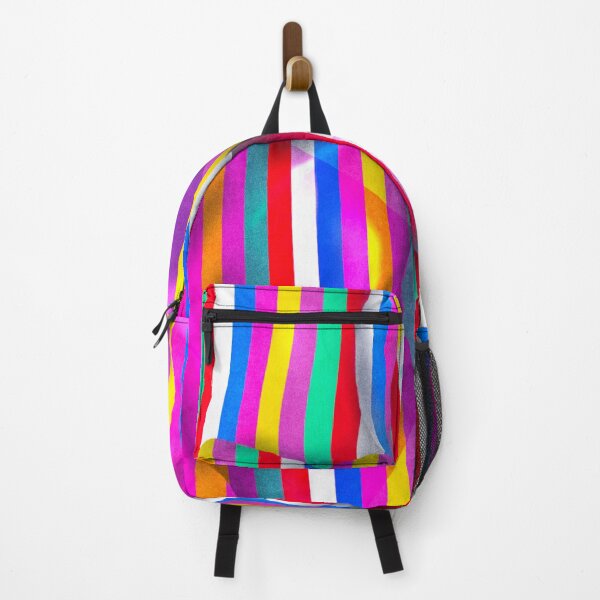 Item preview, Luminous Stripes: Traditional Saekdong in Radiant Bloom designed and sold by QamarART Paintings.