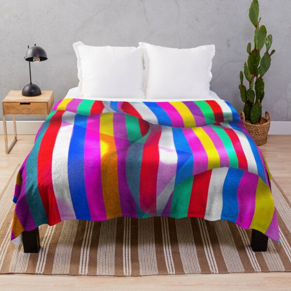 Item preview, Luminous Stripes: Traditional Saekdong in Radiant Bloom  designed and sold by QamarART Paintings.