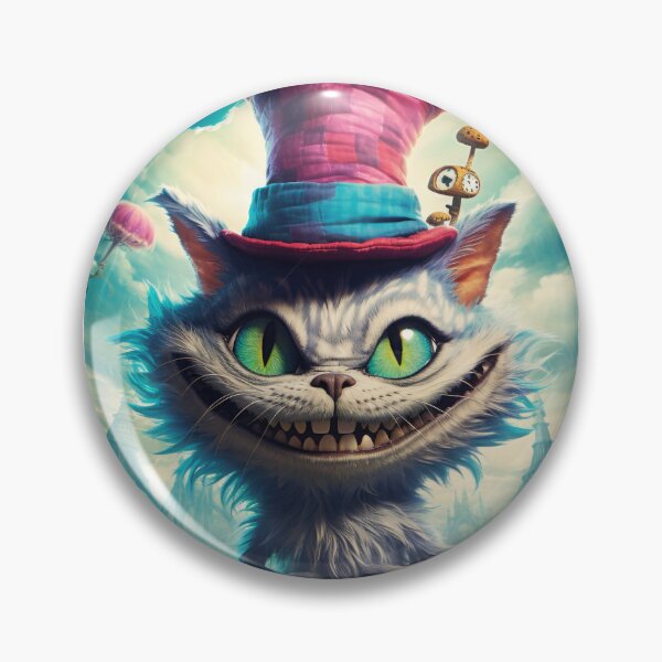 Item preview, Grinning Cheshire Cat designed and sold by Sillytoe.