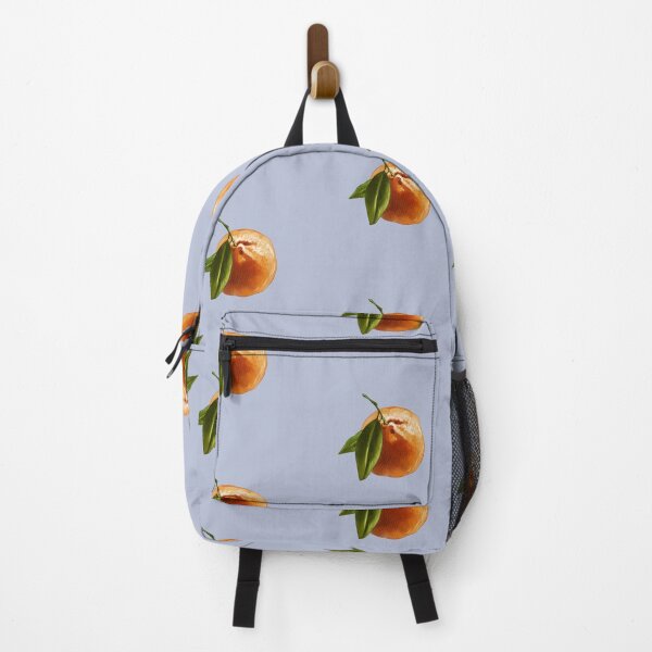 Item preview, Fresh orange with green leaves on white background ready for use in cooking or drinks at any time of the year designed and sold by Ms. Iryna.
