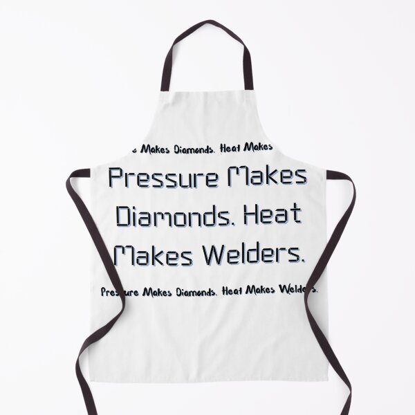 Item preview, Pressure Makes Diamonds Heat Makes Welders T-Shirt – Proud Welder Quote Shirt for Metalworkers & Fabricators designed and sold by IronMade Apparel.