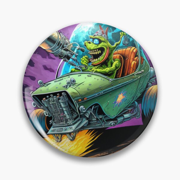 Artikelvorschau, Alien Tank Hot Rod entworfen und verkauft von Sillytoe.