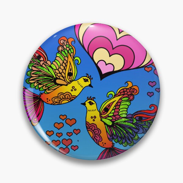 Item preview, Mandela Love Birds  designed and sold by Digital Attic 95.