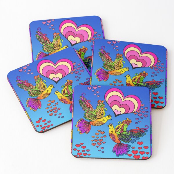 Item preview, Mandela Love Birds  designed and sold by Digital Attic 95.