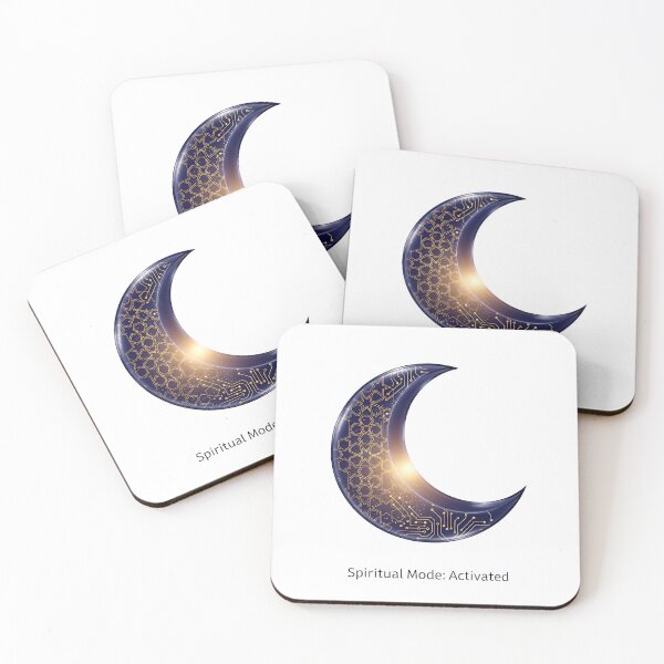 Item preview, Futuristic Crescent Moon Digital Art designed and sold by AbanoubStore.