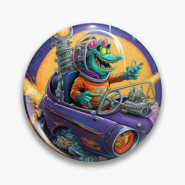 Artikelvorschau, Alien Hot Rod Racer entworfen und verkauft von Sillytoe.