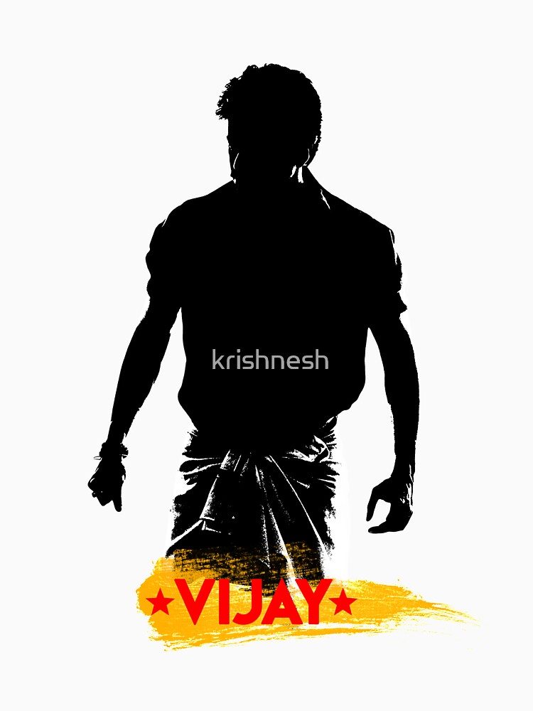 vijay in black t shirt